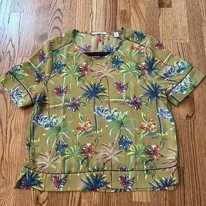 Scotch & Soda Tropical Print Blouse